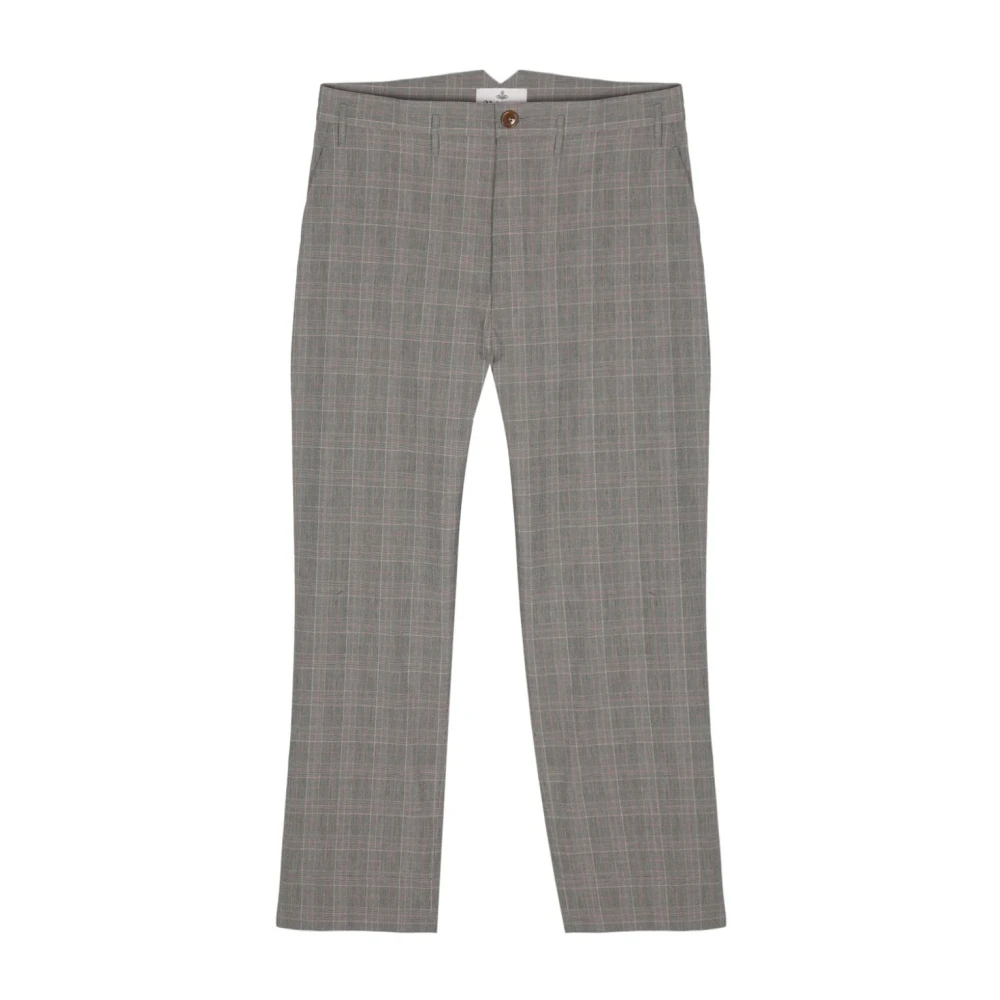 Vivienne Westwood Geruite Korte Broek Gray Heren
