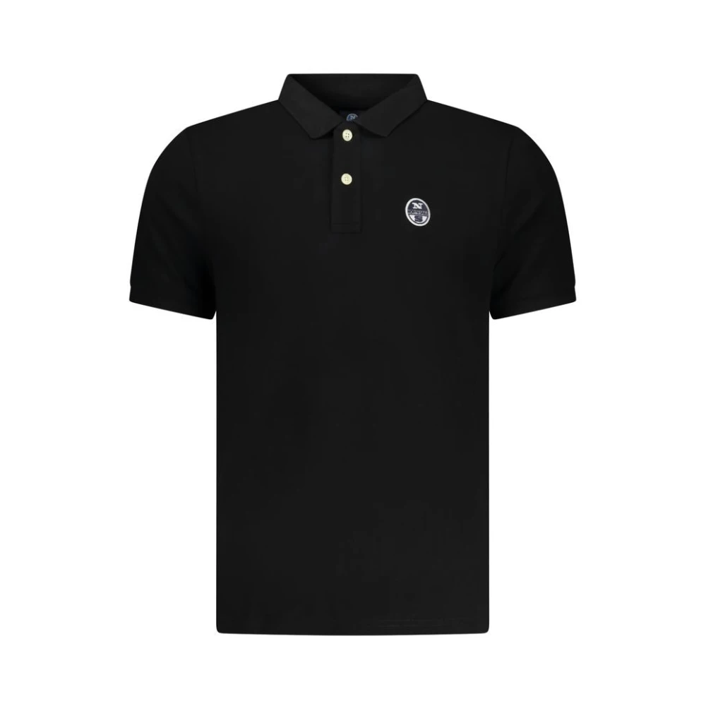 North Sails Men's Black Polo Shirts, 2XL, Polo Shirt