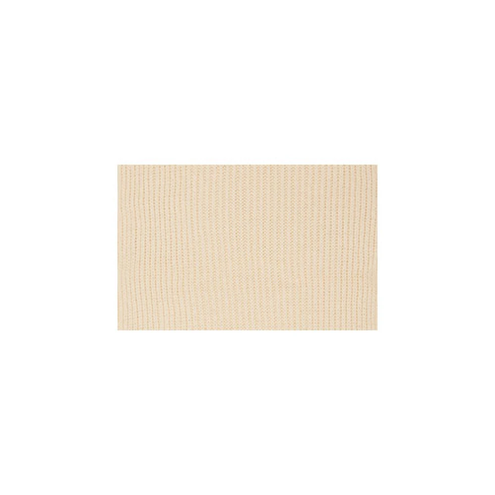 Gallo Unisex effen witte geribbelde sjaal Beige Unisex