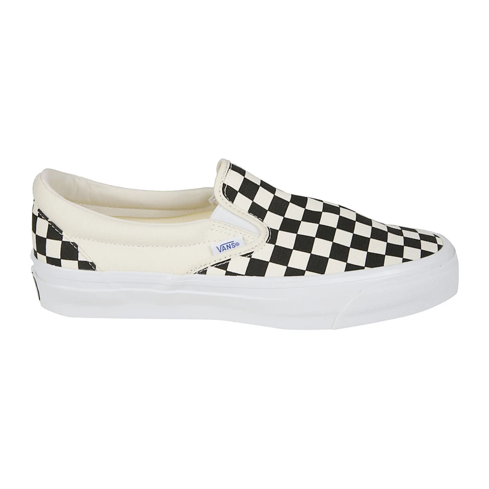 Vans Reissue 98 Checkerboard Slip-On Heren Schoenen Zwart