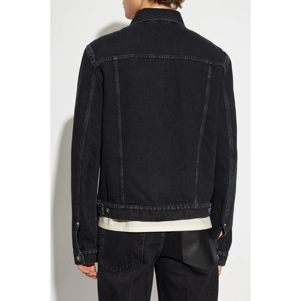 Lanvin Denim jas Black Heren