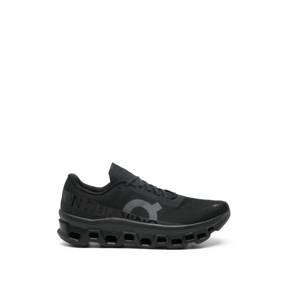 On Running Men's Black Cloudmonster 1 - Running Shoes - 7 Uk - Sport