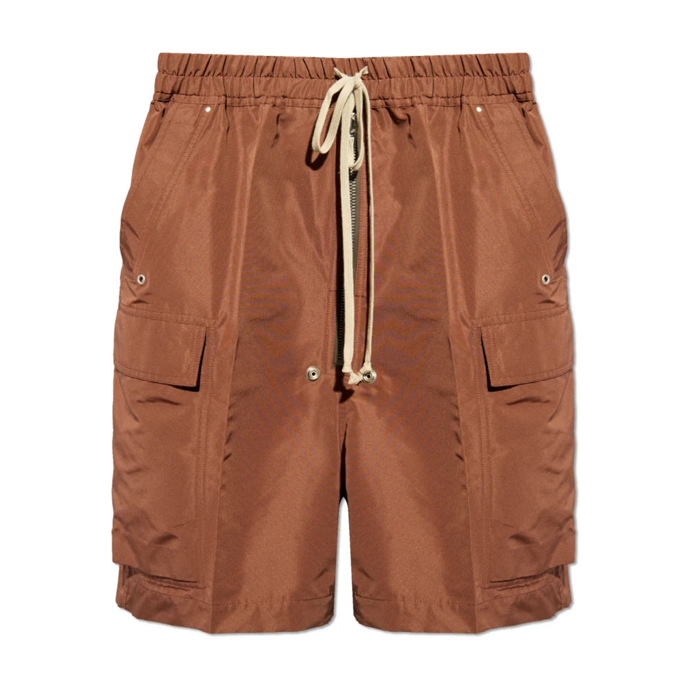 Rick Owens Cargobela Shorts Brown Heren