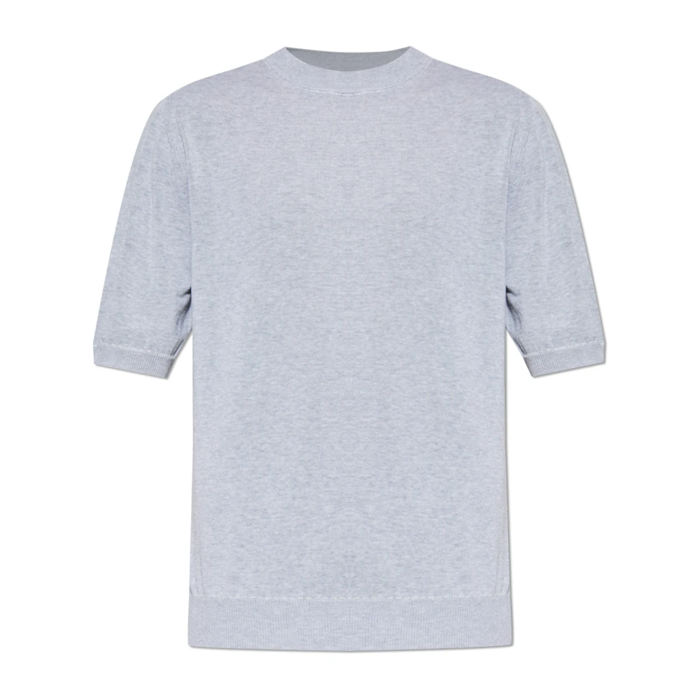 Eleventy Uomo Grigio Top, M, New,