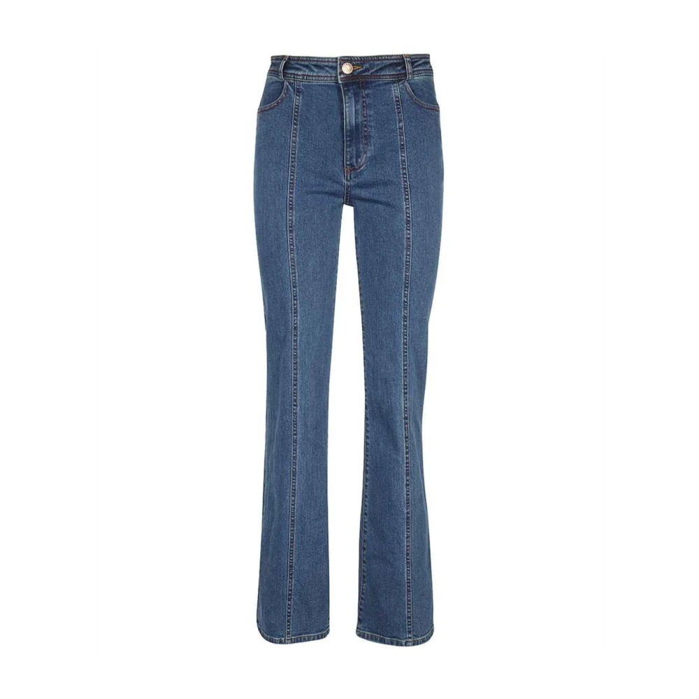 See by Chloé Blåa Denim Jeans för Kvinnor Blue, Dam