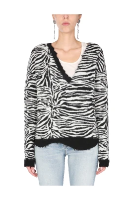 V Neck Asymmetric Bottom
