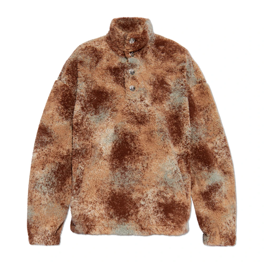 Alexander mcqueen Fleece met zakken Brown Heren