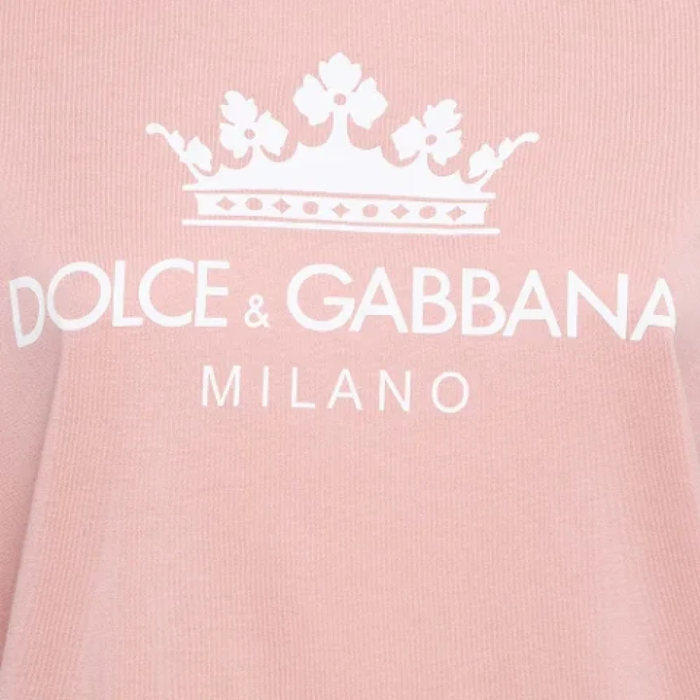 Dolce & Gabbana Pre-owned Fabric tops Pink Dames