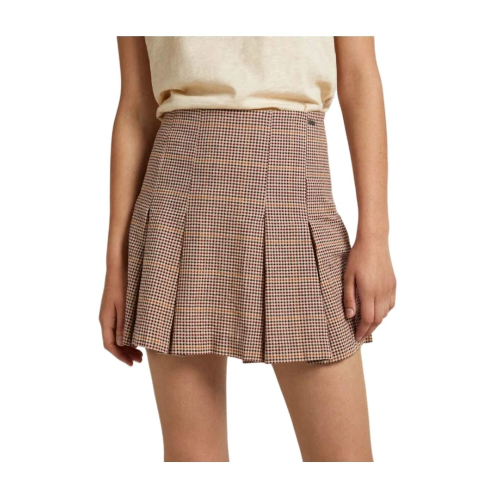 Pepe Jeans Women's Multicolor Timeless Kirsten Skirt - Short Skirts - L - Skirts