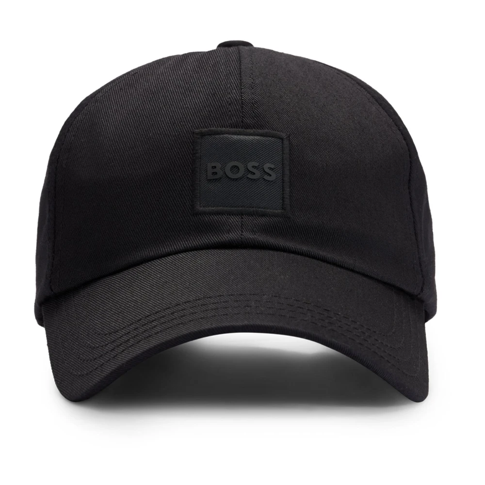 Hugo Unisex Black Hats & Caps, One Size, Derrel Pl Canvas Cap