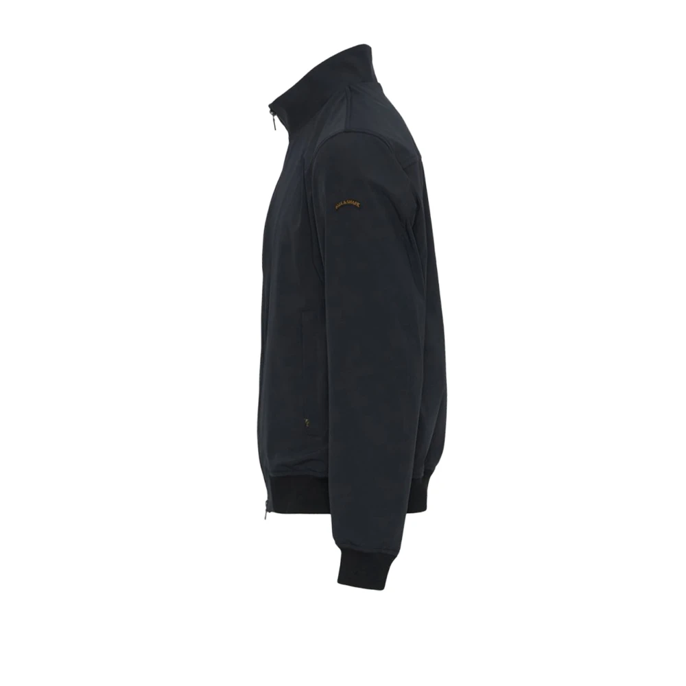 PAUL & SHARK Lichtgewicht Polyester Parka Jas Blue Heren