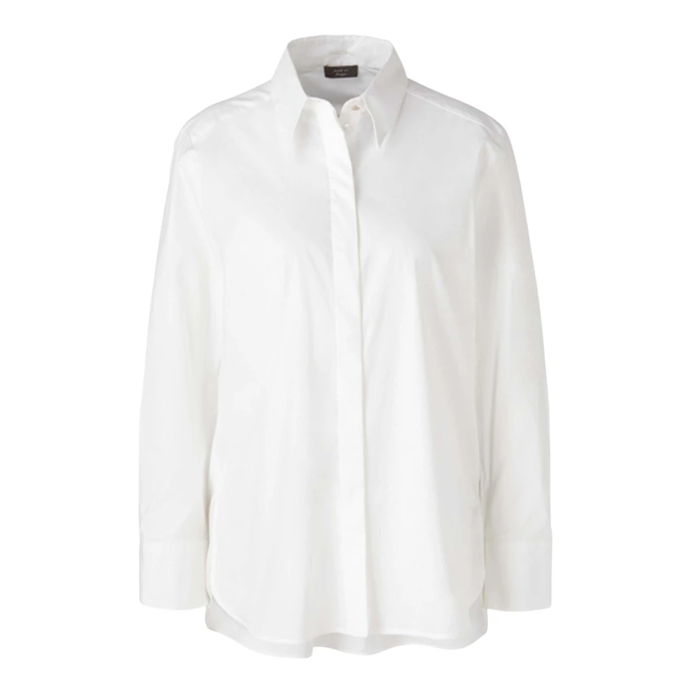 Marc Cain Elegante witte blouse Tijdloos en veelzijdig White Dames