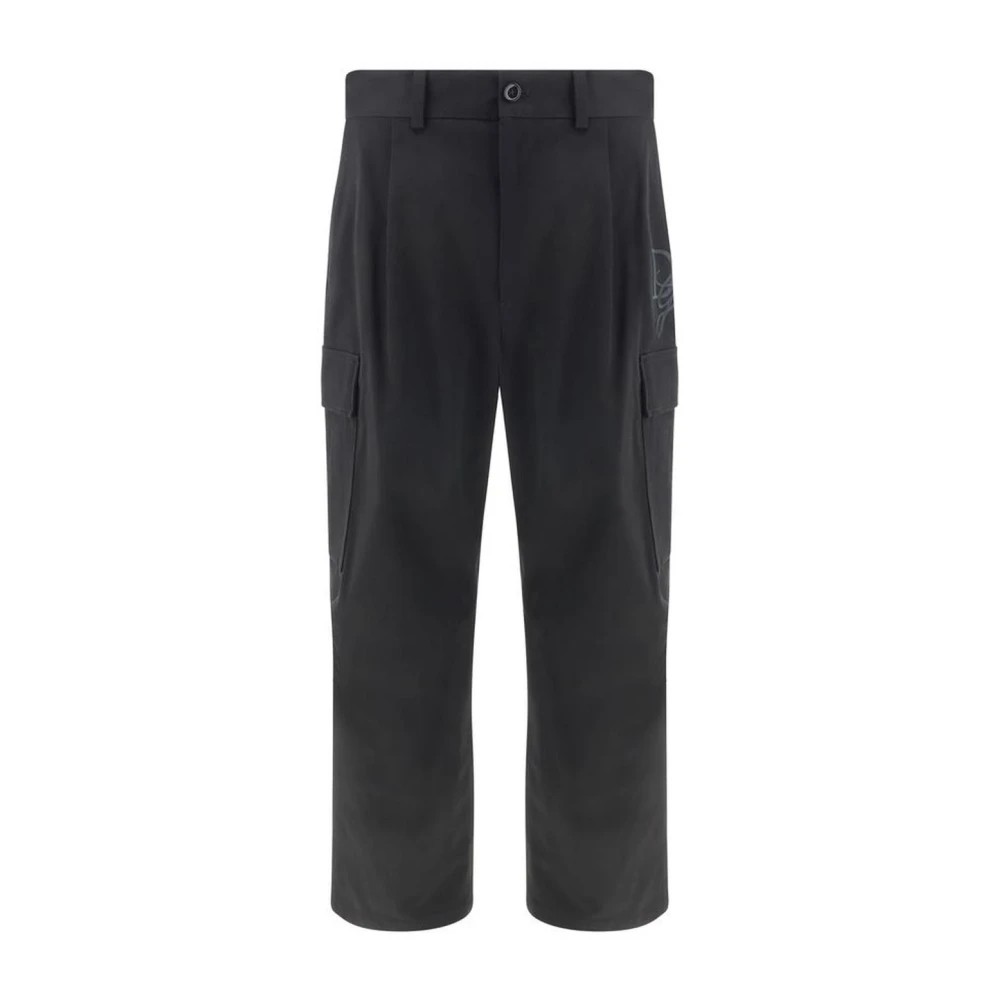 Dolce & Gabbana Cargo Broek met Meerdere Zakken Black Heren