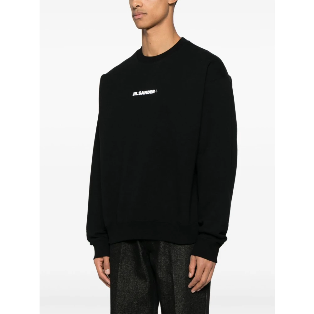 Jil Sander Zwarte Trui voor Mannen Blue Heren