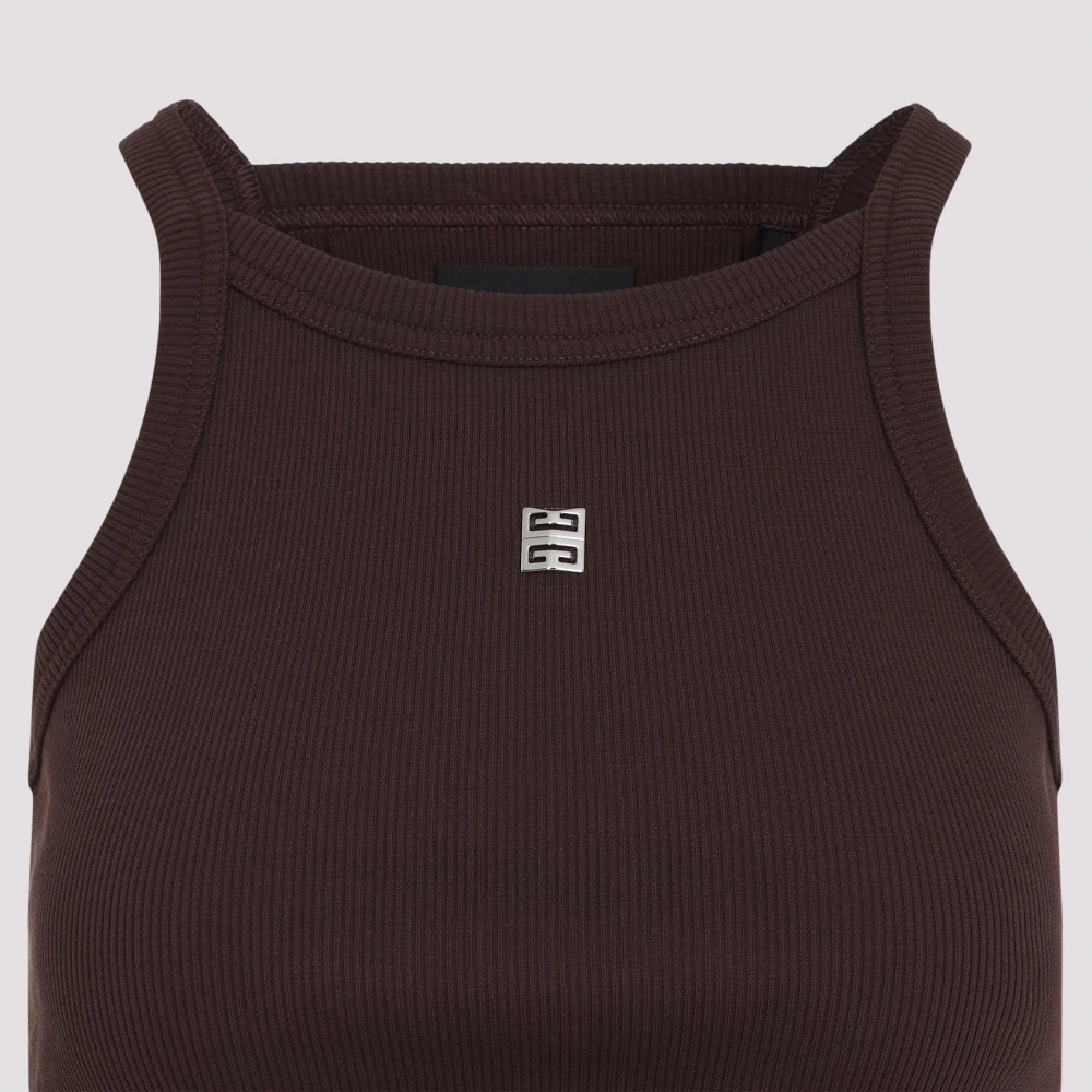 Givenchy Russet Brown Tank Top Brown Dames