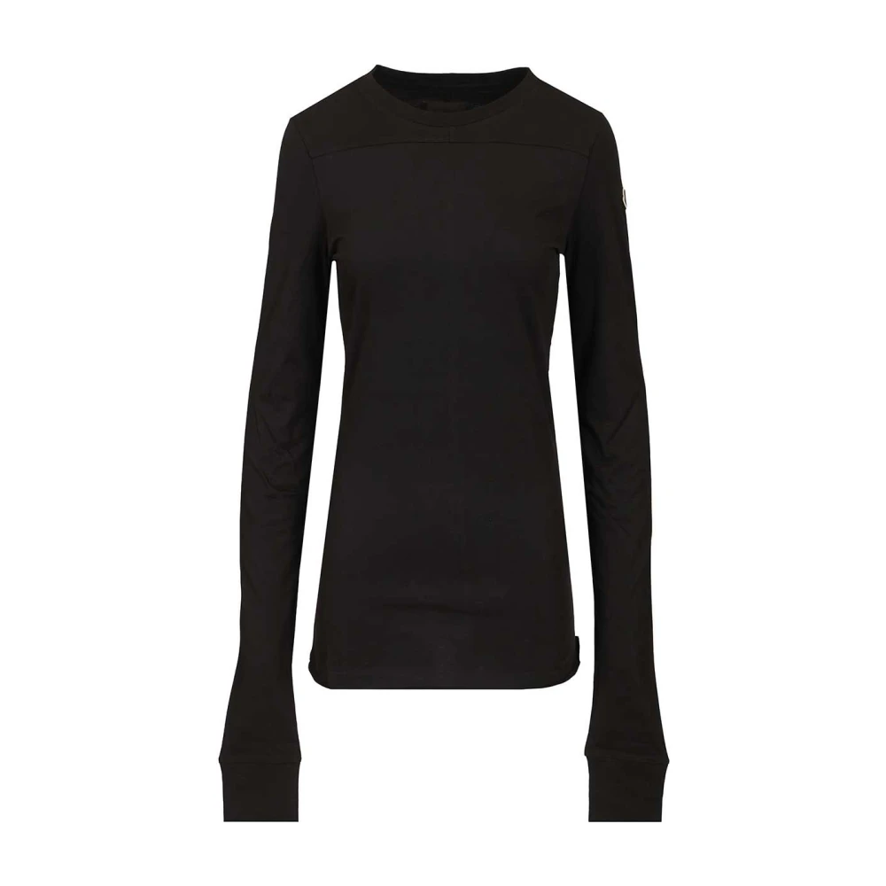 Moncler Women's Black Long Sleeve T-Shirts, S, Girder T-Shirt