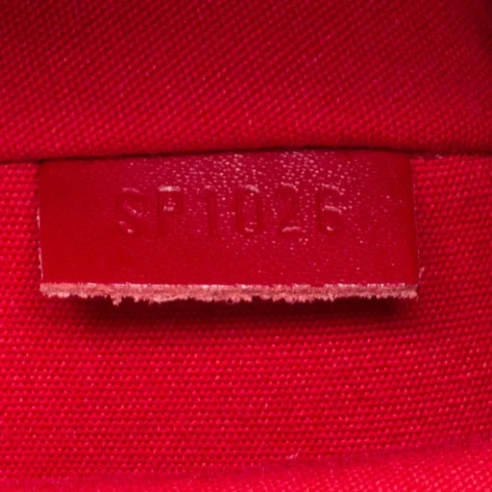 Louis Vuitton Vintage Pre-owned Leather handbags Red Dames