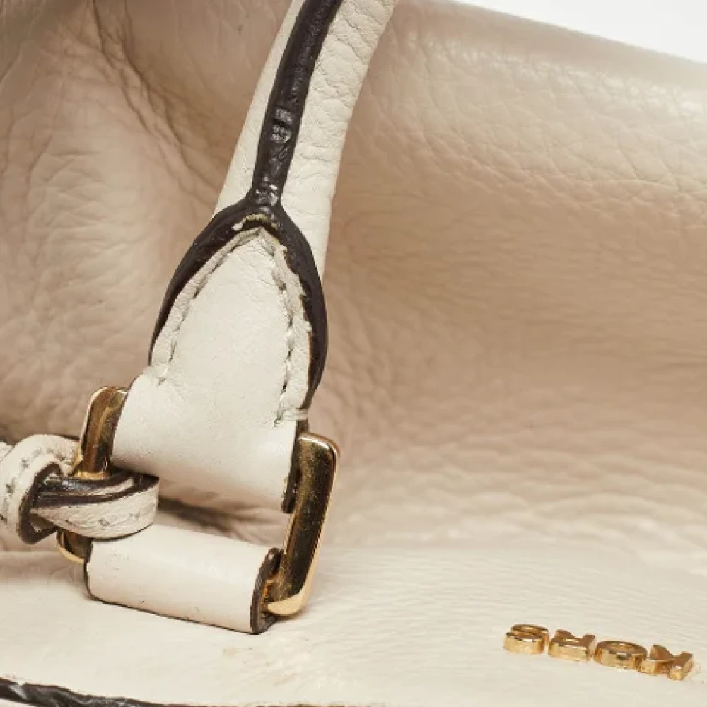 Michael Kors Pre-owned Leather handbags Beige Dames