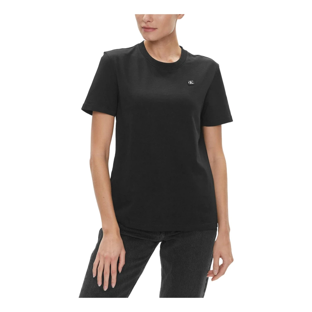 Calvin Klein Jeans T-Shirts Black Dames
