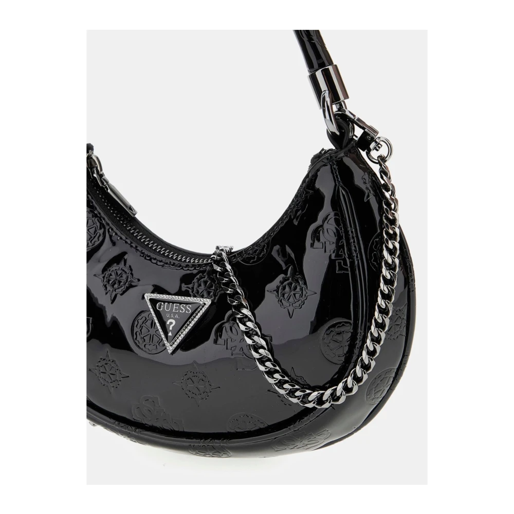 Guess Mini Zalina Schoudertas Zwart Black Dames