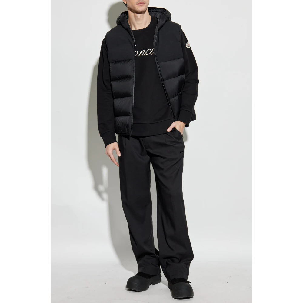Moncler Donsvest Bresse Black Heren