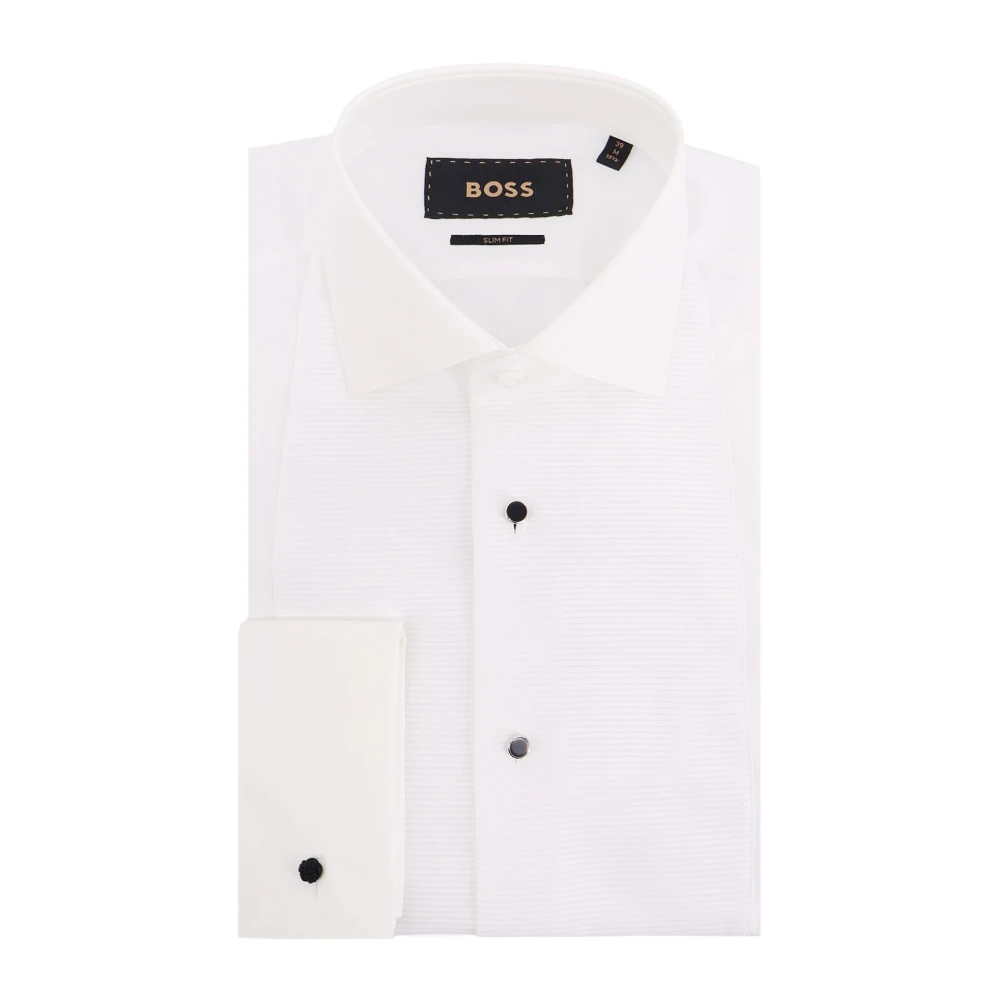 Hugo Uomo Bianco Magliette, 2XL, New,