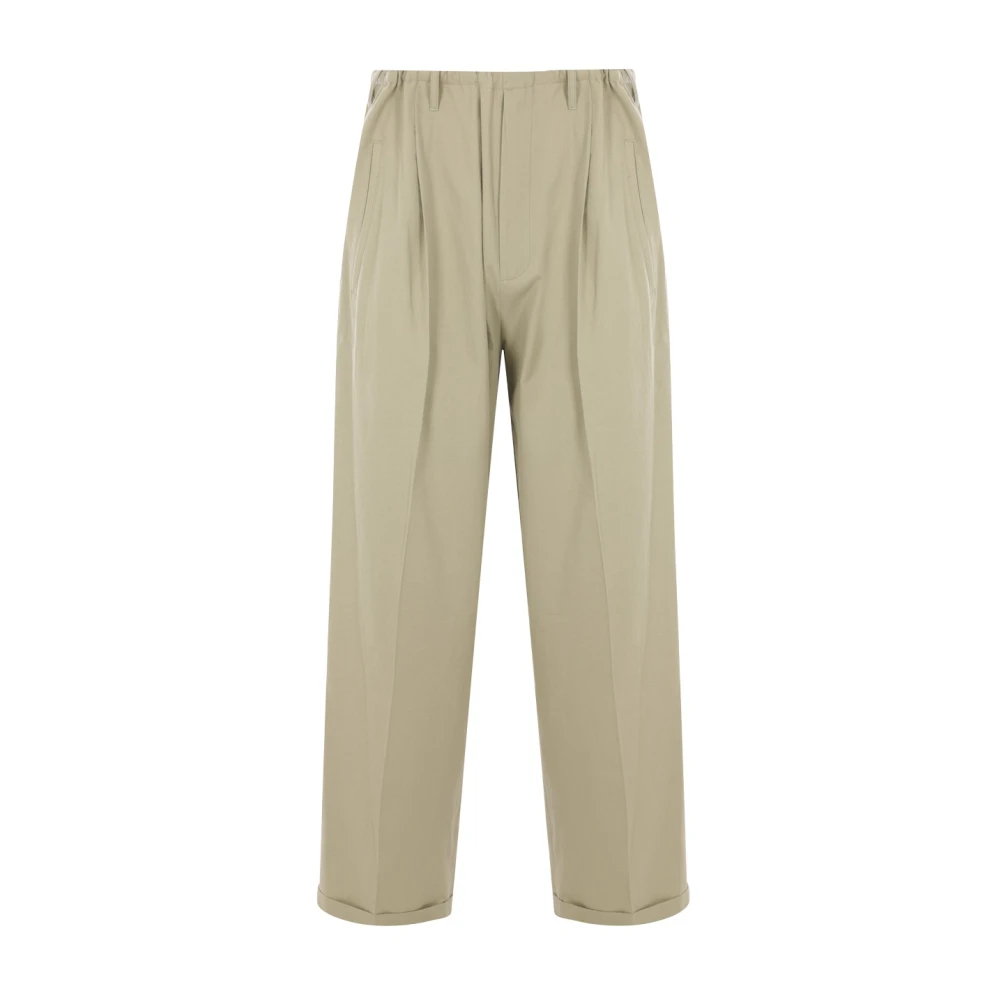 Magliano Beige Oversize Katoenen Broek Beige Heren