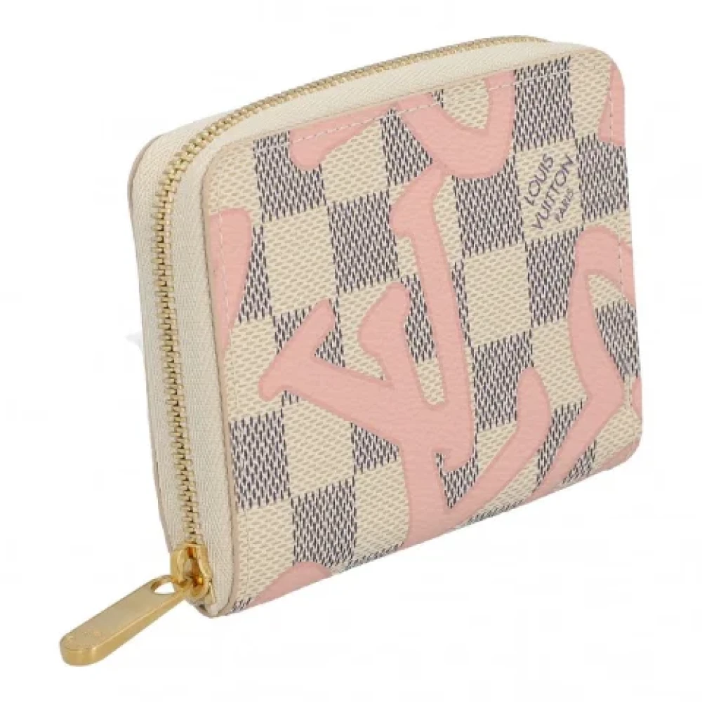 Louis Vuitton Vintage Pre-owned Canvas wallets Pink Dames