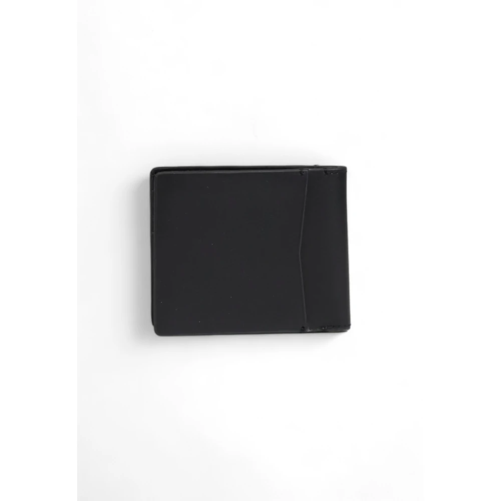 Calvin Klein Leren Bifold Portemonnee Herfst Winter Collectie Black Heren