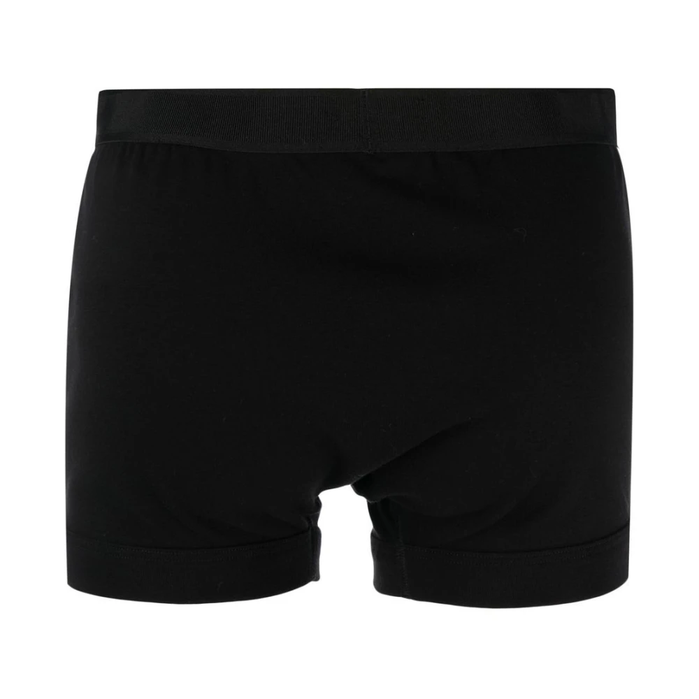 Tom Ford Zwart Katoenmix Logotailleband Ondergoed Black Heren