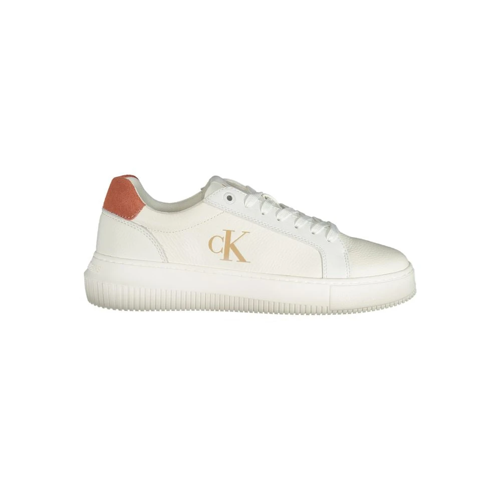 Calvin Klein Polyethylene Sneaker - Female - Sneakers - White - 5 Uk - Shoes