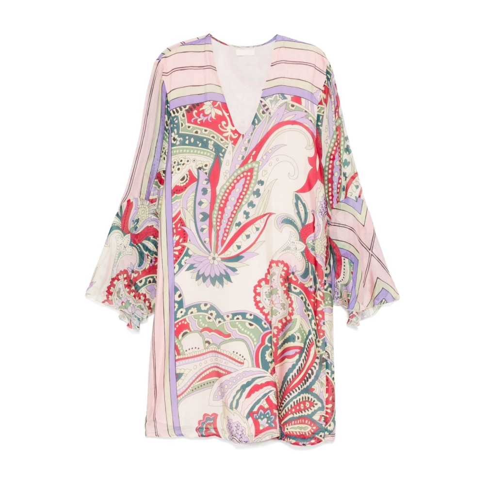 Liu Jo Multicolor Patroon Korte Jurk Multicolor Dames