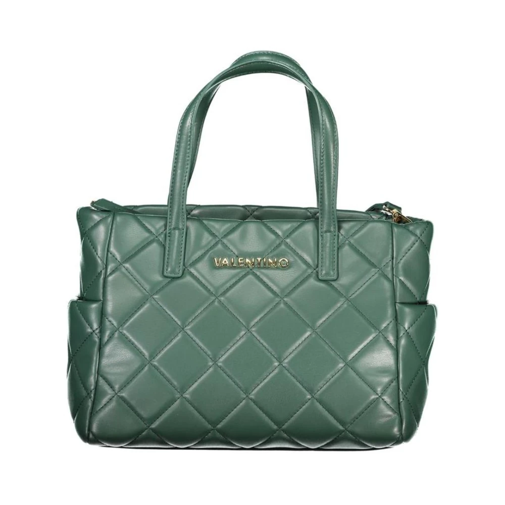 Valentino Women's Green Polyethylene Handbag With Modern Design - Handbags - One Size - Bags