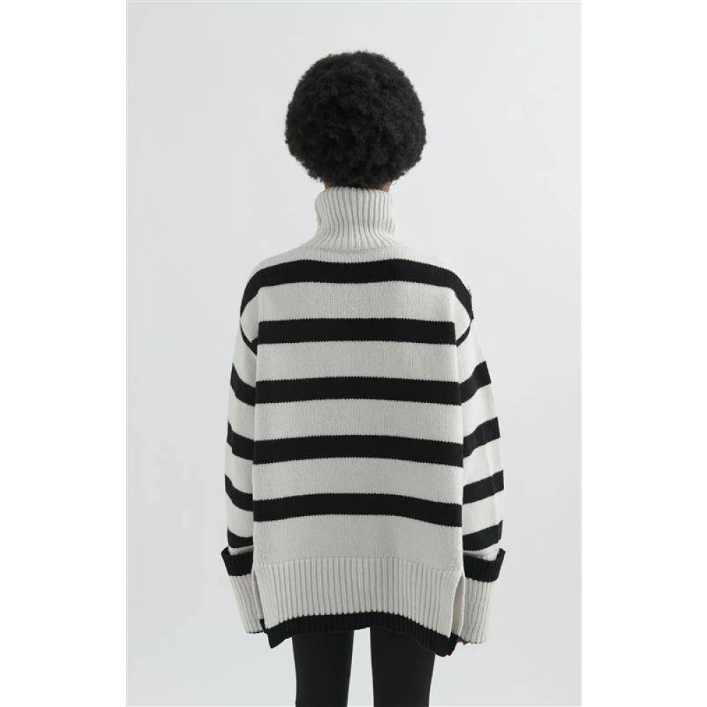 Axel Arigato Remain Turtleneck Sweater Gray Dames