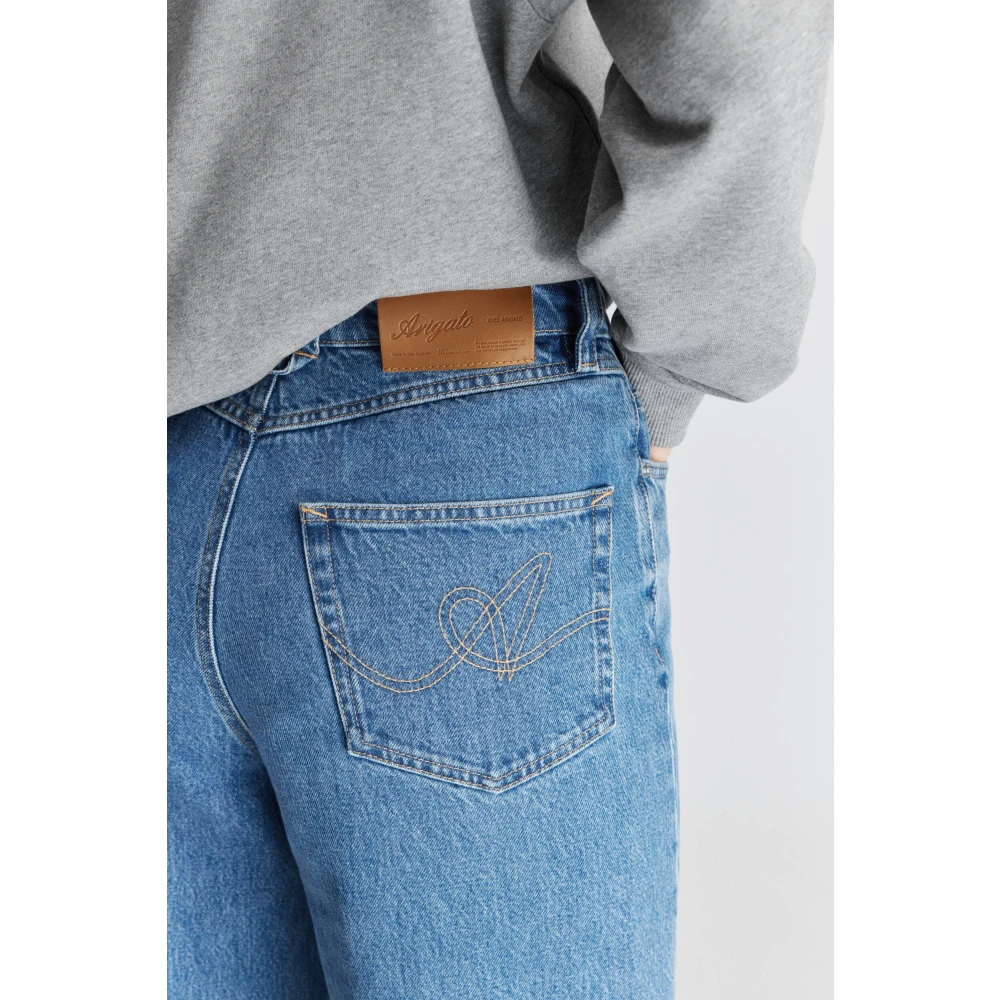 Axel Arigato Clara Wide-Leg Jeans Blue Dames