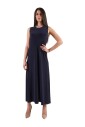 robe-longue-bleue-sans-manches-jersey