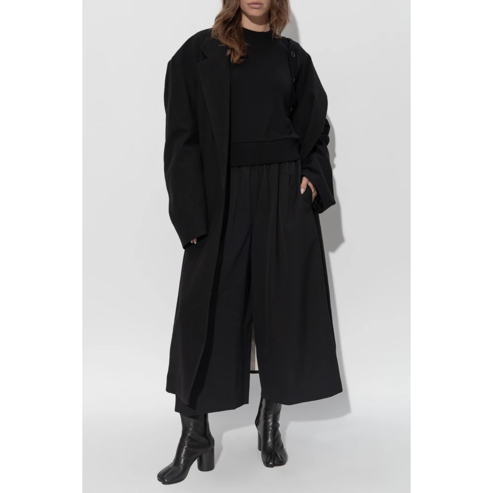 Comme des Garçons Wollen trui Black Dames