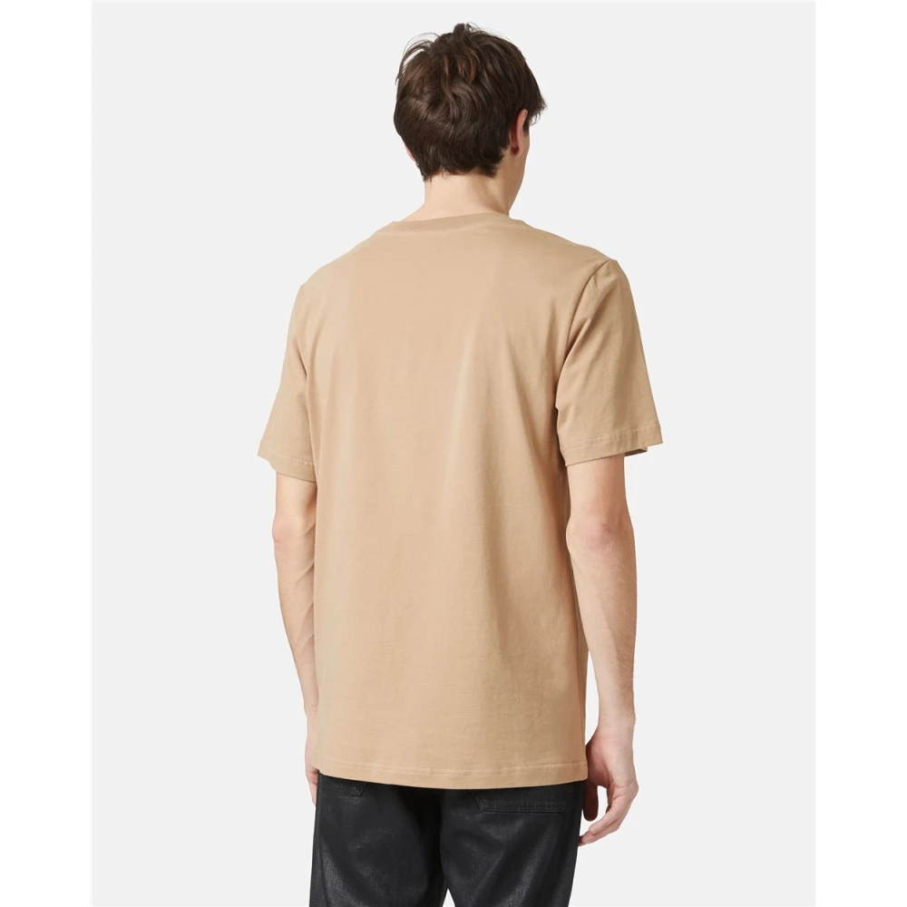Iceberg T-shirt met korte mouwen met logo en print Brown Heren
