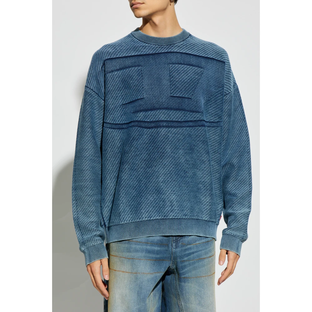 Diesel Sweater K-Klevery Blue Heren