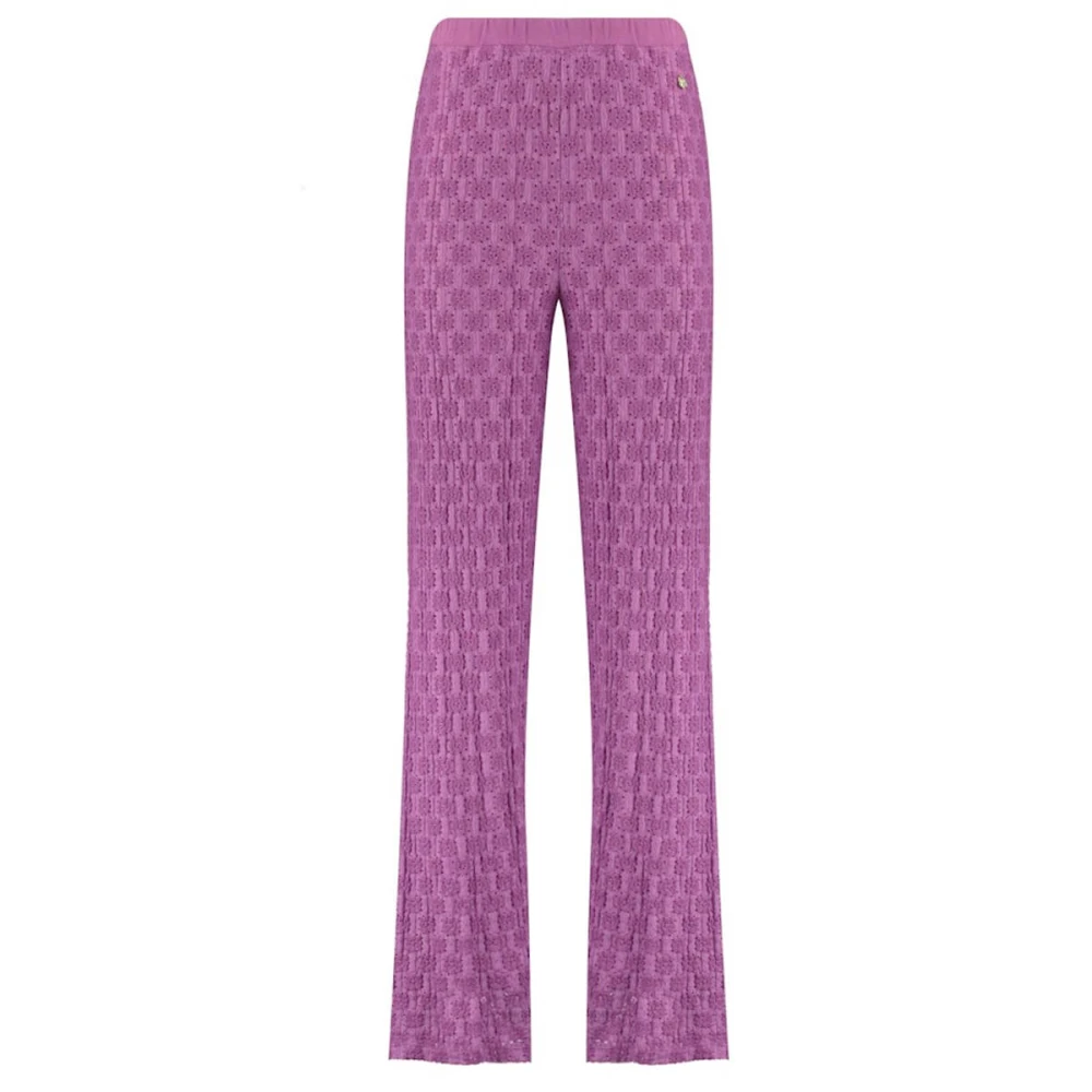Harper & Yve Lora-Pa Stijlvolle Broek Purple Dames