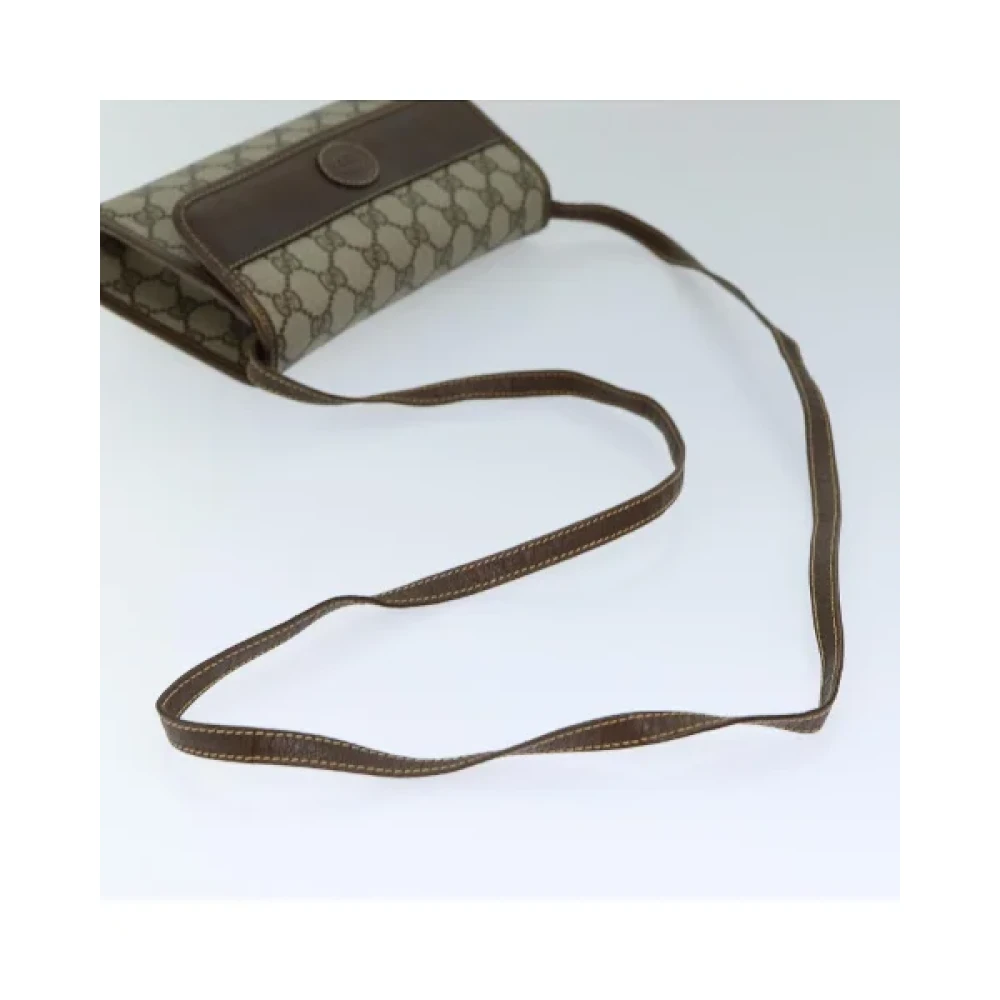 Gucci Vintage Pre-owned Plastic gucci-bags Beige Dames