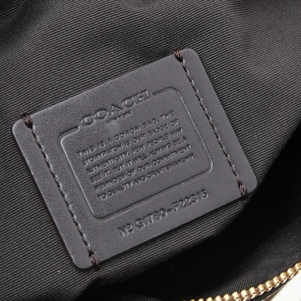 Coach Pre-owned Leather totes Beige Dames