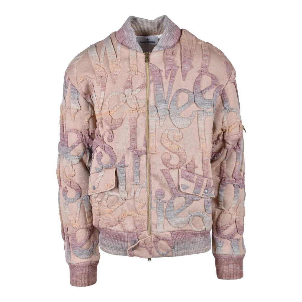 Vivienne Westwood Stijlvolle Jas met Unieke Blend Stof Beige Heren