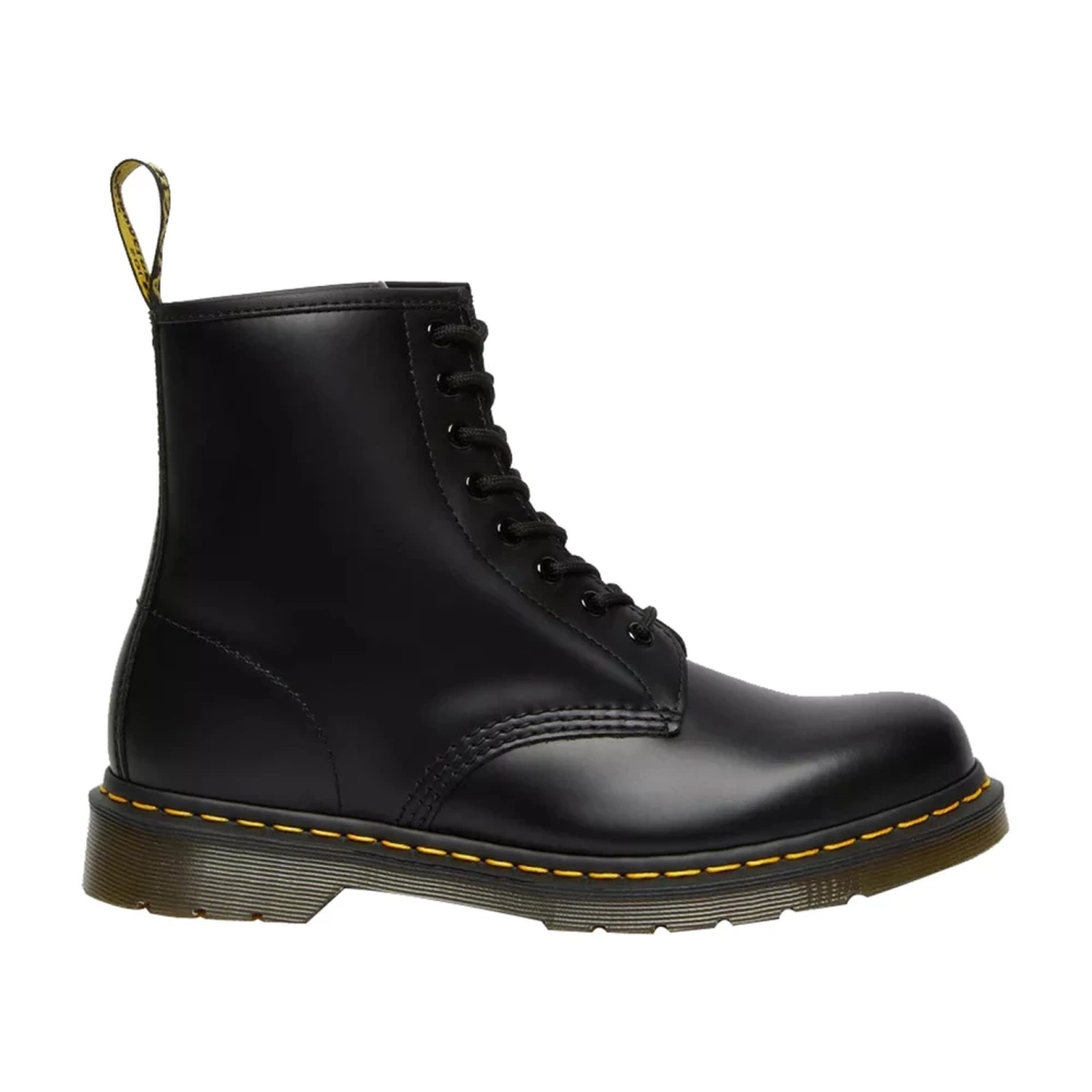 Dr. Martens Slät Snörning Dam Ankelkänga Black, Dam