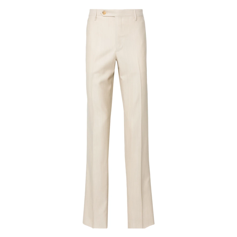 Rota Straight Trousers Beige Heren