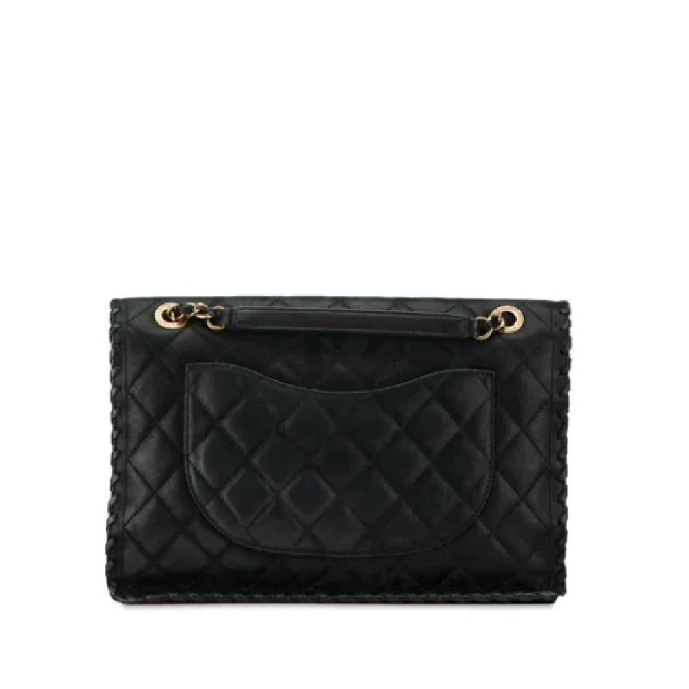 Chanel Vintage Pre-owned Suede chanel-bags Black Dames