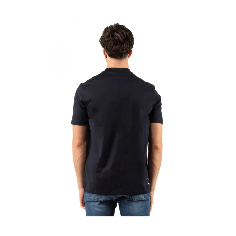 Emporio Armani Stijlvol T-shirt voor mannen Blue Heren