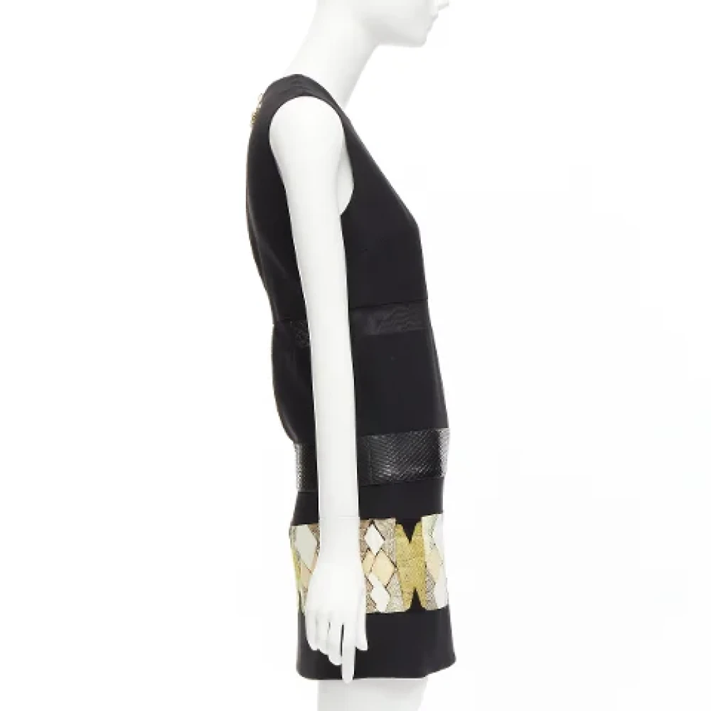 Versace Pre-owned Fabric dresses Black Dames