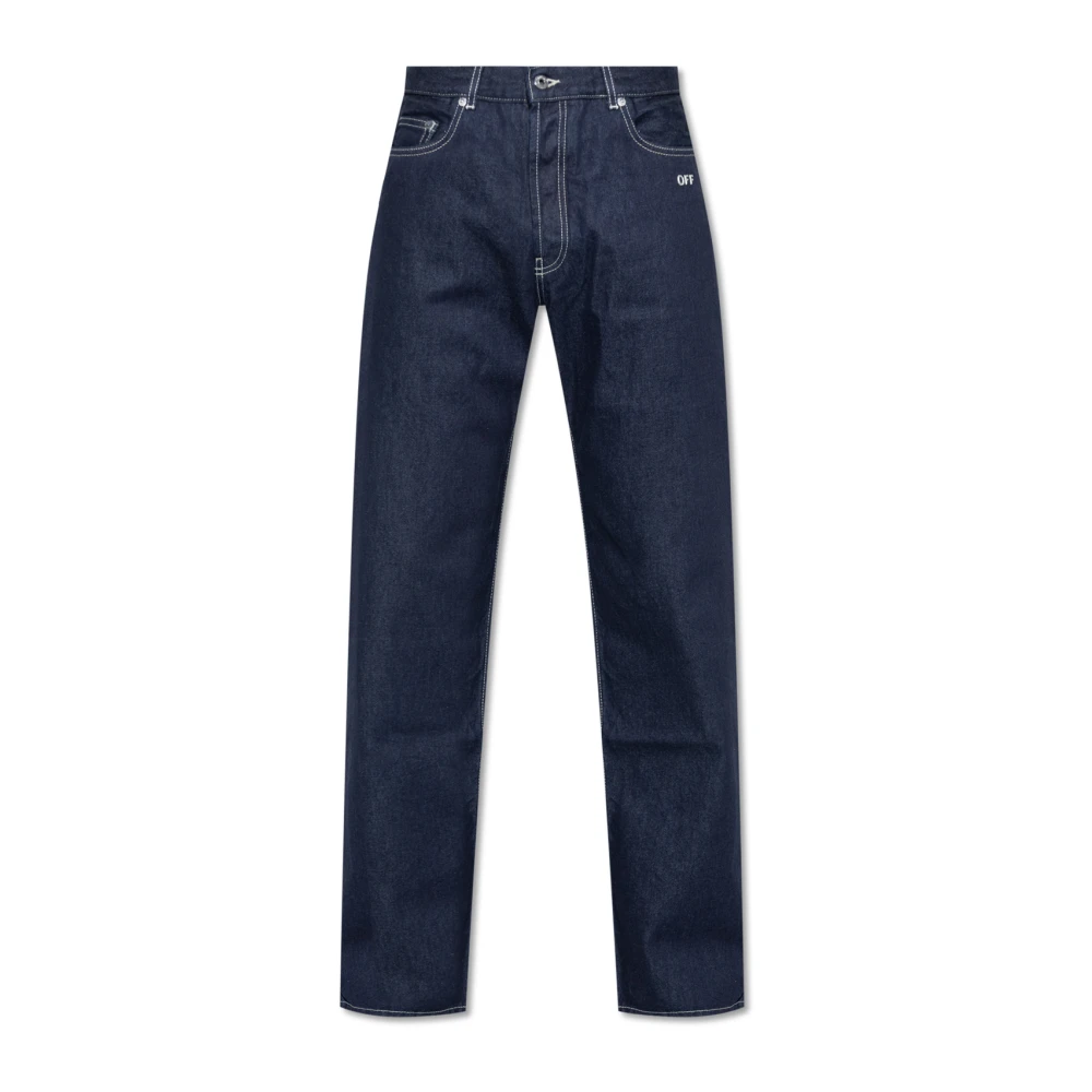 Jeans > Straight Jeans - - Off White - Modalova