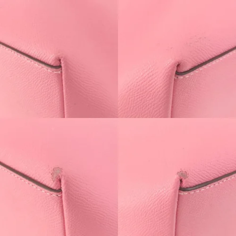 Coach Pre-owned Leather totes Pink Dames